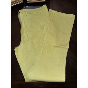 Benny Gold Mens Green Pants Size 33x32 Mid Rise Casual Men San Francisco NWOT